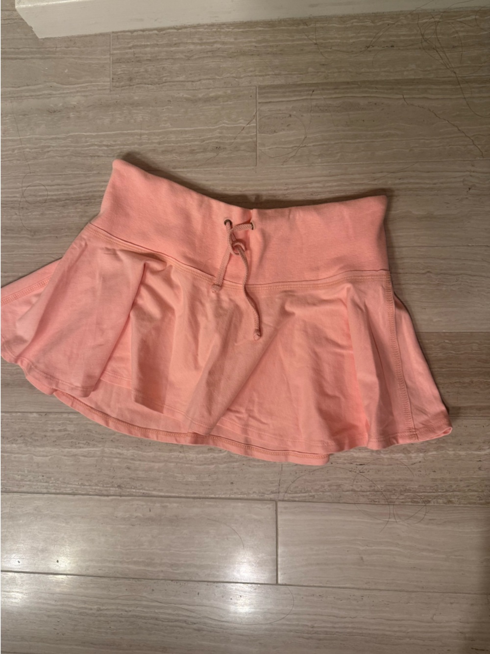 Guess Pink Drawstring Skirt